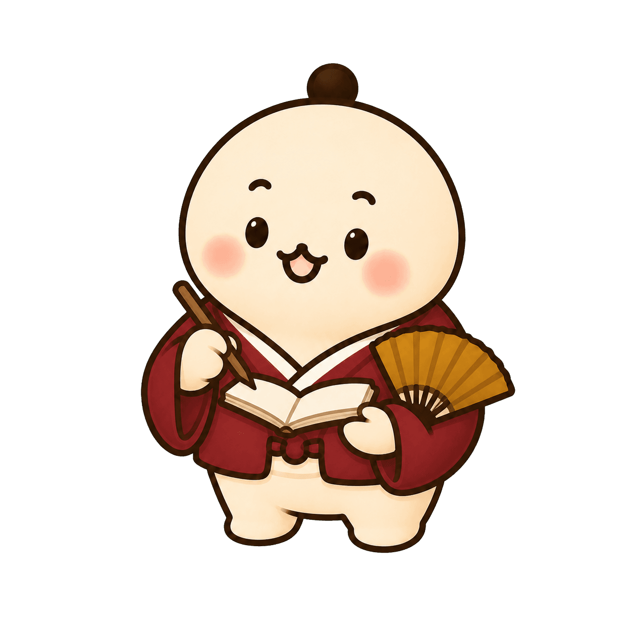 コラムを執筆する寄席ミルのキャラクター